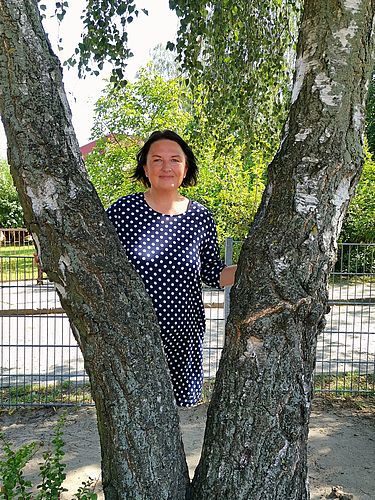 Frau Lehmann - Bezugserzieherin der Klasse 1b