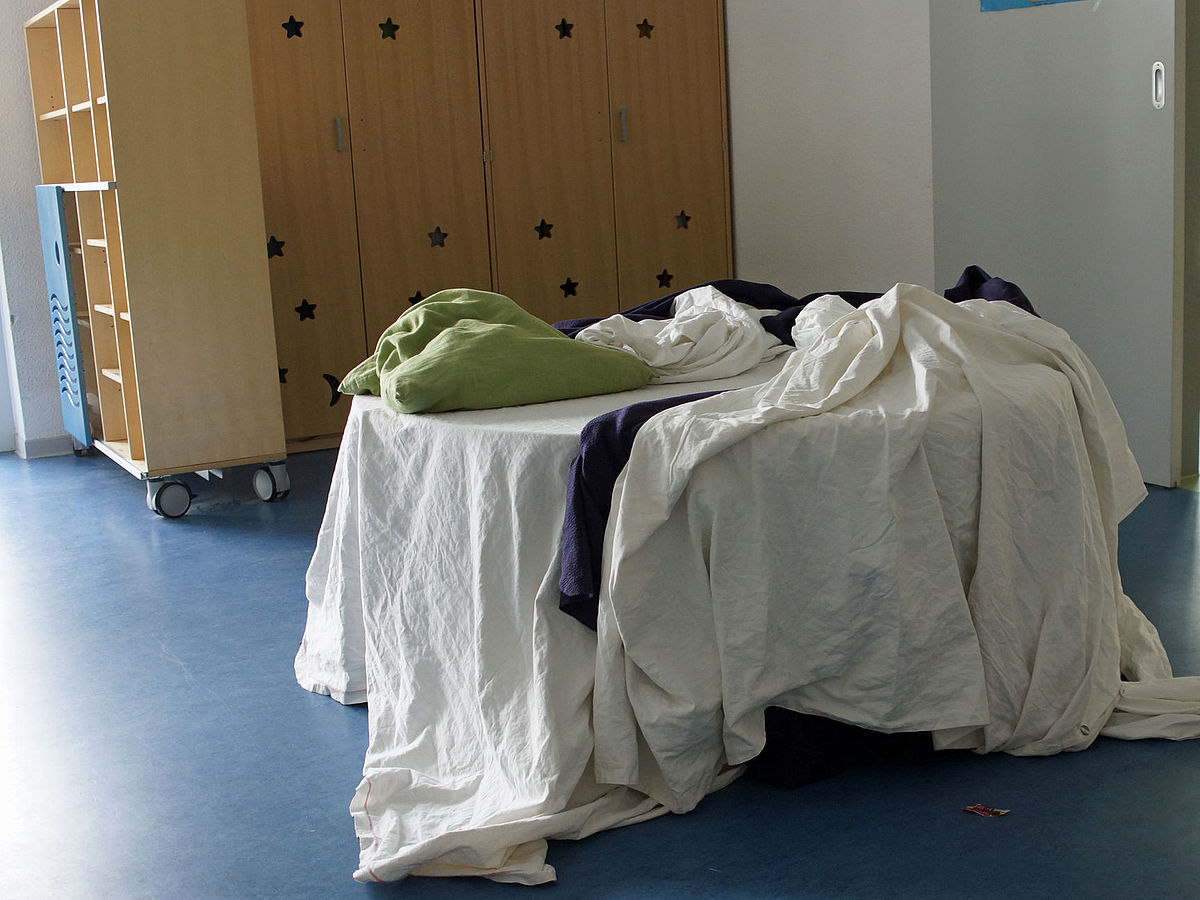 Eine Höhle aus Decken