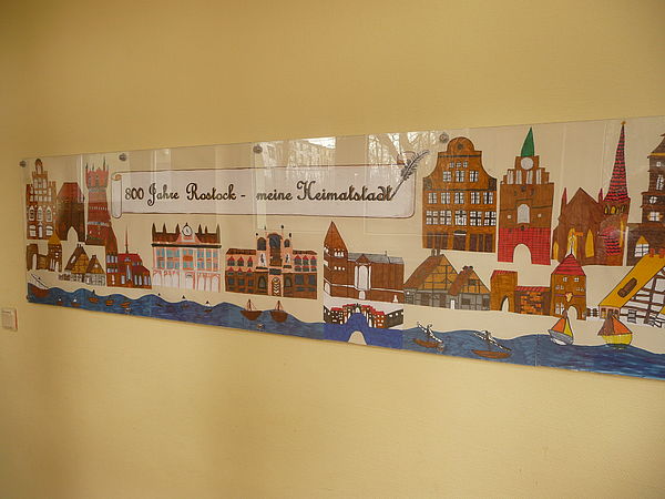 Präsentation der Stationen im Musikraum 